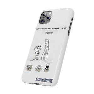 Gaming Therapy Slim Phone Case