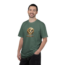 Load image into Gallery viewer, CoinVerse Logo T-Shirt — Gold Emblem