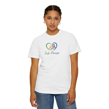 Load image into Gallery viewer, Safe Passage- Tee — Minimal Heart Logo T-Shirt