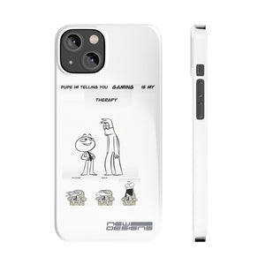 Gaming Therapy Slim Phone Case