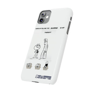 Gaming Therapy Slim Phone Case