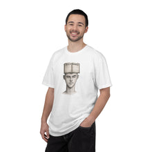 Load image into Gallery viewer, T-Shirt — 'Rich Minded' Book Head Illustration