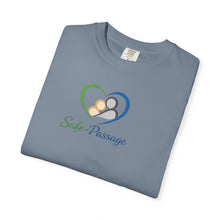 Load image into Gallery viewer, Safe Passage- Tee — Minimal Heart Logo T-Shirt