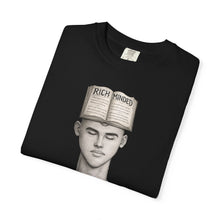 Load image into Gallery viewer, T-Shirt — 'Rich Minded' Book Head Illustration