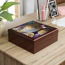 Load image into Gallery viewer, Coinverse Jewelry Box — Gold Coin Logo Decorative Keepsake Box