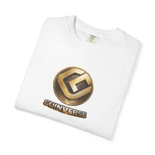 Load image into Gallery viewer, CoinVerse Logo T-Shirt — Gold Emblem