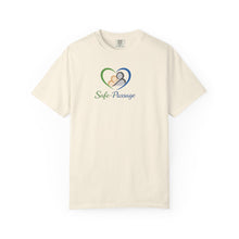 Load image into Gallery viewer, Safe Passage- Tee — Minimal Heart Logo T-Shirt