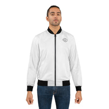 Load image into Gallery viewer, CoinVerse Bomber Jacket (Cloud) — "Social Earning Revolution"