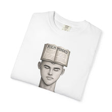 Load image into Gallery viewer, T-Shirt — 'Rich Minded' Book Head Illustration