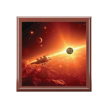 Load image into Gallery viewer, Coinverse Jewelry Box — Gold Coin Logo Decorative Keepsake Box