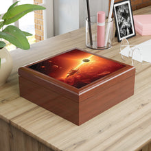 Load image into Gallery viewer, Coinverse Jewelry Box — Gold Coin Logo Decorative Keepsake Box