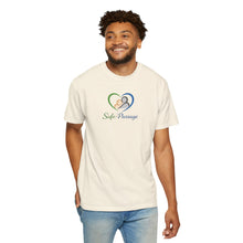 Load image into Gallery viewer, Safe Passage- Tee — Minimal Heart Logo T-Shirt