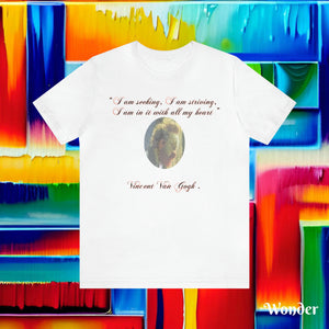 Art Quote Short Sleeve Tee