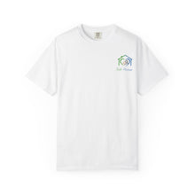 Load image into Gallery viewer, Safe Passage-Home Sweet Home Tee — Community Builders Minimal House Logo T-Shirt
