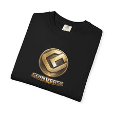 Load image into Gallery viewer, CoinVerse Logo T-Shirt — Gold Emblem