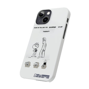 Gaming Therapy Slim Phone Case