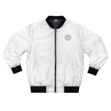 Load image into Gallery viewer, CoinVerse Bomber Jacket (Cloud) — "Social Earning Revolution"