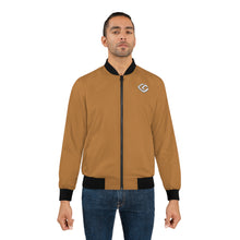 Load image into Gallery viewer, CoinVerse Bomber Jacket (Mild Honey) — "Social Earning Revolution"