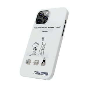 Gaming Therapy Slim Phone Case