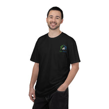 Load image into Gallery viewer, Safe Passage-Home Sweet Home Tee — Community Builders Minimal House Logo T-Shirt