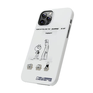 Gaming Therapy Slim Phone Case