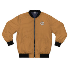 Load image into Gallery viewer, CoinVerse Bomber Jacket (Mild Honey) — "Social Earning Revolution"