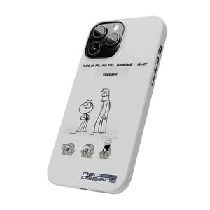 Gaming Therapy Slim Phone Case