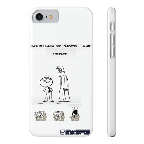 Gaming Therapy Slim Phone Case
