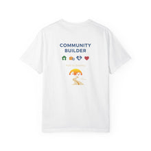 Load image into Gallery viewer, Safe Passage-Home Sweet Home Tee — Community Builders Minimal House Logo T-Shirt