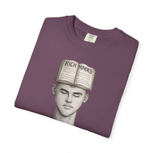 Load image into Gallery viewer, T-Shirt — 'Rich Minded' Book Head Illustration
