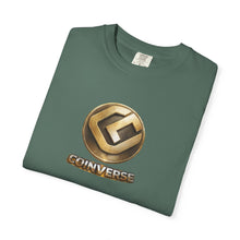 Load image into Gallery viewer, CoinVerse Logo T-Shirt — Gold Emblem