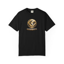 Load image into Gallery viewer, CoinVerse Logo T-Shirt — Gold Emblem