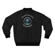 Load image into Gallery viewer, CoinVerse (Cupid Night) Bomber Jacket — "Social Earning Revolution"