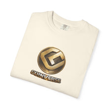 Load image into Gallery viewer, CoinVerse Logo T-Shirt — Gold Emblem