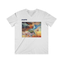 Load image into Gallery viewer, Men's Fitted V-Neck Short Sleeve Tee Mama Season