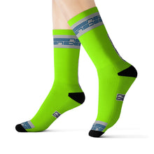 Load image into Gallery viewer, Sublimation Socks by New Designs Neon Green