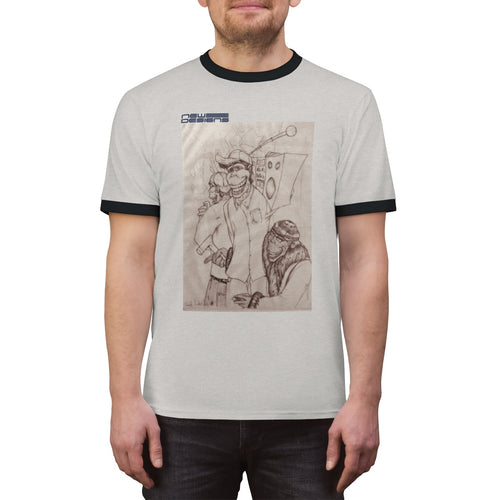 Great Apes -Unisex Ringer Tee