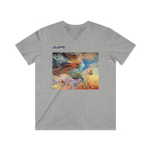 Load image into Gallery viewer, Men's Fitted V-Neck Short Sleeve Tee Mama Season