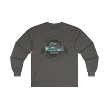 Load image into Gallery viewer, Ultra Cotton Long Sleeve Tee College Print Logo