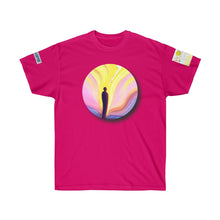 Load image into Gallery viewer, Unisex Ultra Cotton WOW Book/ Follow Back Tweet Tee
