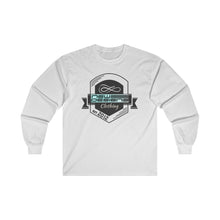 Load image into Gallery viewer, Ultra Cotton Long Sleeve Tee College Print Logo