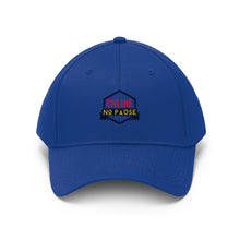 Load image into Gallery viewer, Online No Pause Unisex Twill Hat
