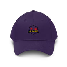 Load image into Gallery viewer, Online No Pause Unisex Twill Hat