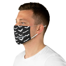 Load image into Gallery viewer, Bats Face Mask Black /White