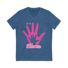 Load image into Gallery viewer, Mothers Hands Unisex Jersey Short Sleeve V-Neck Tee