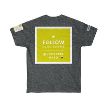 Load image into Gallery viewer, Unisex Ultra Cotton WOW Book/ Follow Back Tweet Tee