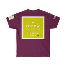 Load image into Gallery viewer, Unisex Ultra Cotton WOW Book/ Follow Back Tweet Tee