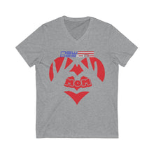 Load image into Gallery viewer, Mothers Heart n' Hand Unisex Jersey Short Sleeve V-Neck Tee