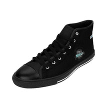 Load image into Gallery viewer, (ND) alt.logo -Men&#39;s High-top Sneakers Black Rose