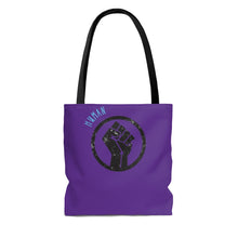 Load image into Gallery viewer, Human Tote Bag Purple